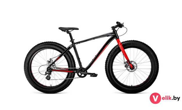 Forward BISON 26 D 2022 рама 18, черный/красный