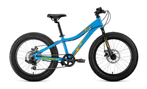 Forward BISON MICRO 20 D 2022 рама 11, голубой/оранжевый