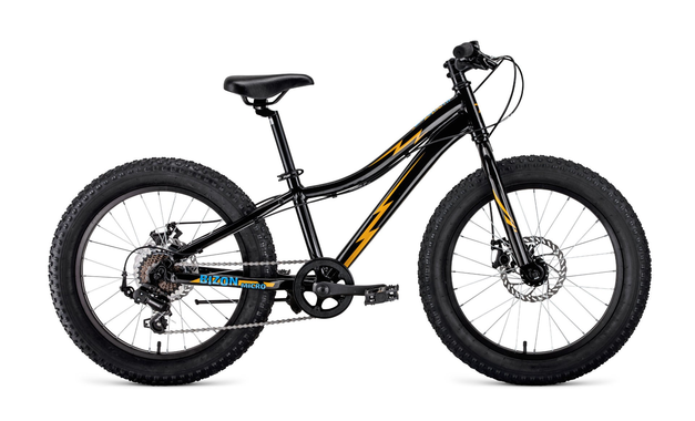 Forward BISON MICRO 20 D 2022 рама 11, черный/желтый