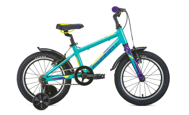 KIDS 16 2021 бирюзовый матовый