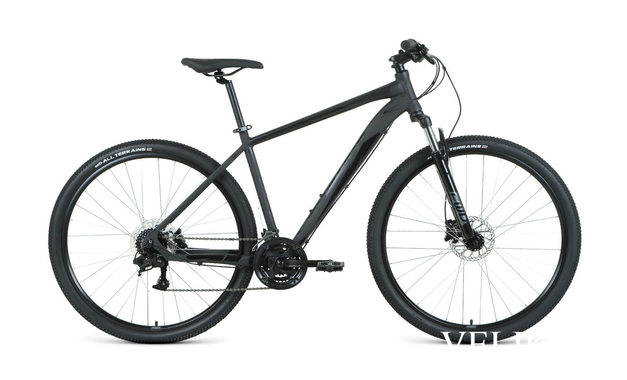 Forward APACHE 29 3.2 HD 2022 рама 21, черный матовый/черный