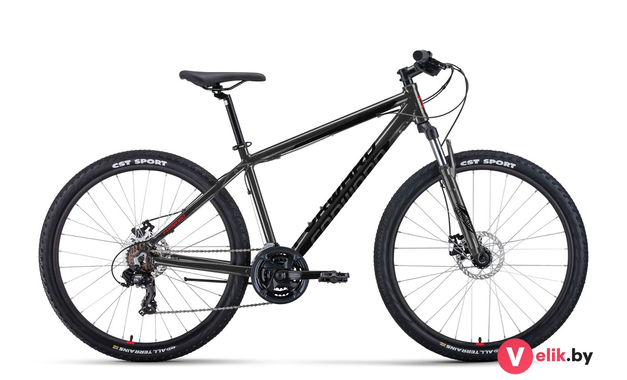 Forward APACHE 27,5 2.0 D CLASSIC 2022 рама 21", черный матовый/черный