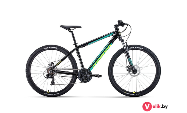 Forward APACHE 27,5 2.0 D CLASSIC 2022 рама 21", черный/желтый