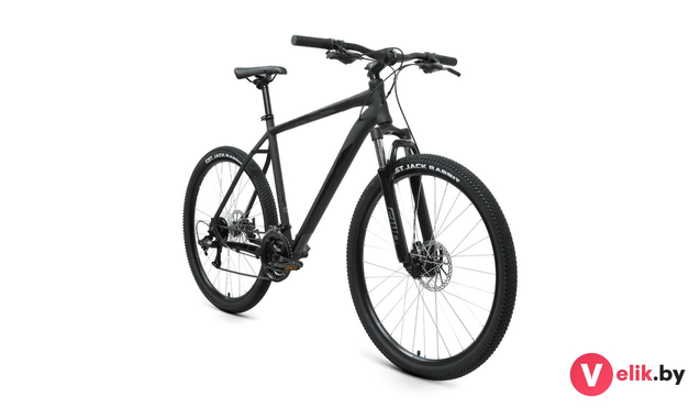 Forward APACHE 27,5 2.2 D 2022 рама 17", черный матовый/ярко-зеленый