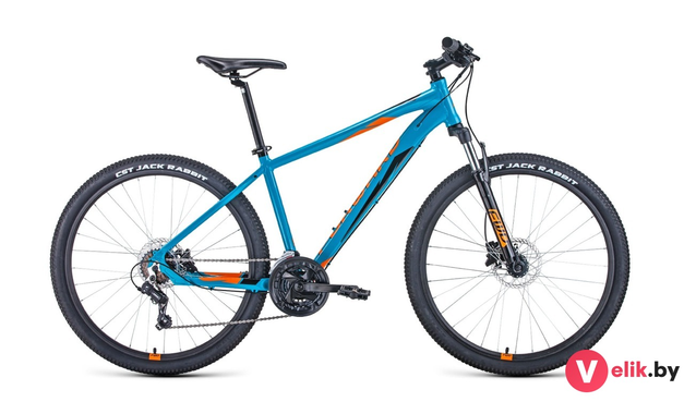 Forward APACHE 27,5 3.0 HD 2022 рама 21", черный матовый/черный