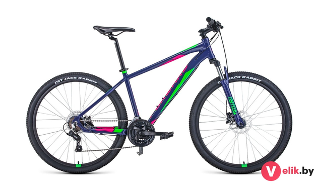 Forward APACHE 27,5 3.0 HD 2022 рама 21", черный/оранжевый