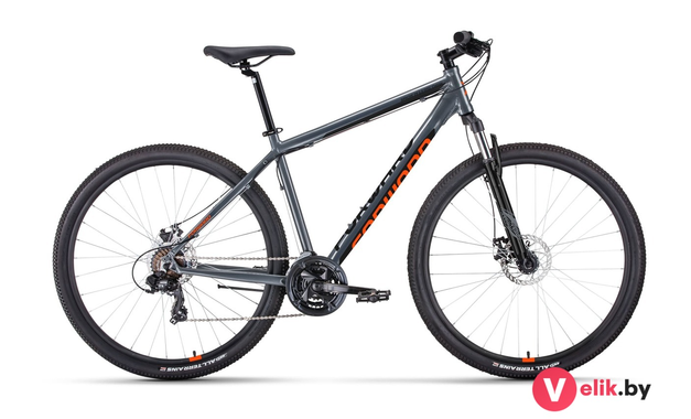 Forward APACHE 29 2.0 D CLASSIC  2022 рама 19, черный/ярко-зеленый