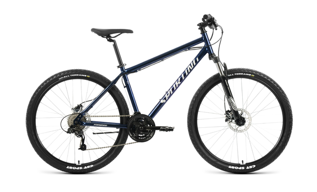 Forward SPORTING 27,5 3.2 HD 2022 рама 19", темно-синий/серебристый
