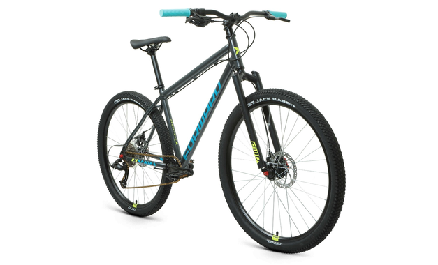 Forward SPORTING 27,5 X D 2022 рама 19", темно-серый/зеленый