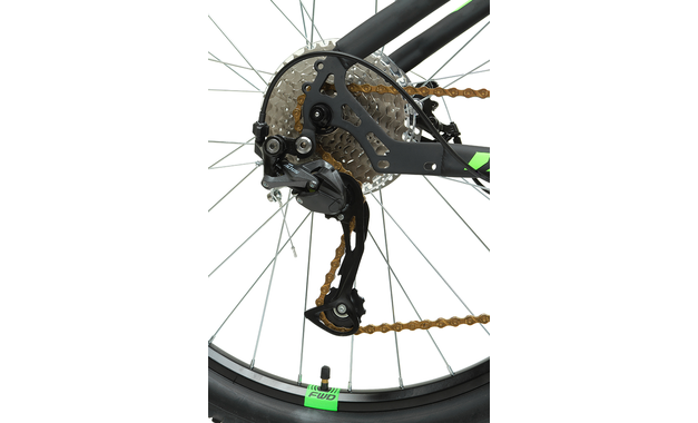 Forward SPORTING 27,5 XX D 2022 рама 19", черный матовый/ярко-зеленый