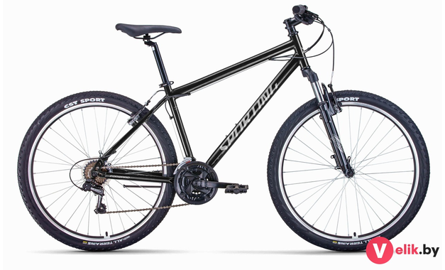 Forward SPORTING 27,5 1.0 2022 рама 17", черный/бирюзовый