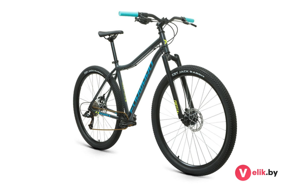 Forward SPORTING 29 X D 2022 рама 17, темно-серый/зеленый