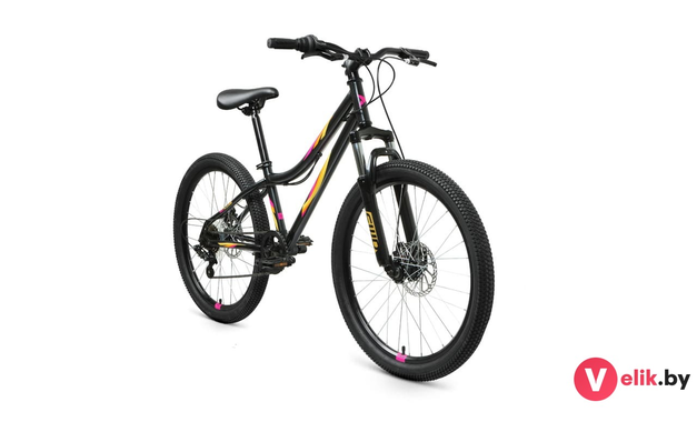 Forward IRIS 24 2.0 D 2022 черный/розовый, рама 12"