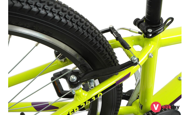 Forward TWISTER 24 1.0 2022 черный/оранжевый, рама 12"