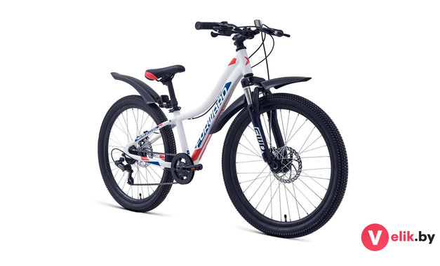 Forward TWISTER 24 2.0 D 2022 ярко-зеленый/оранжевый, рама 12"