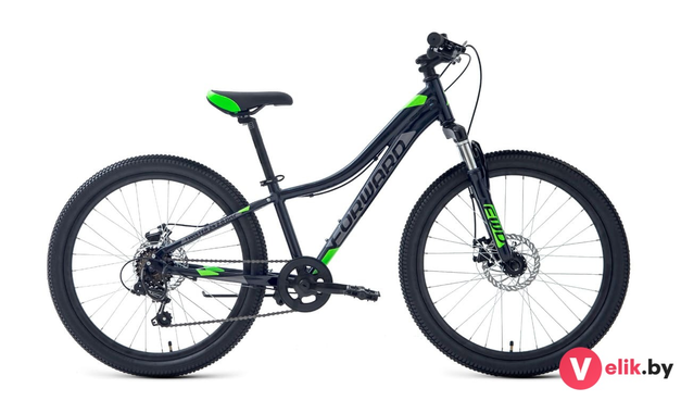 Forward TWISTER 24 2.0 D 2022 ярко-зеленый/оранжевый, рама 12"