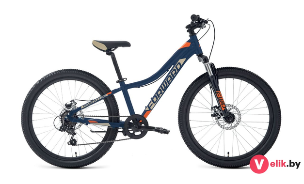 Forward TWISTER 24 2.0 D 2022 ярко-зеленый/оранжевый, рама 12"