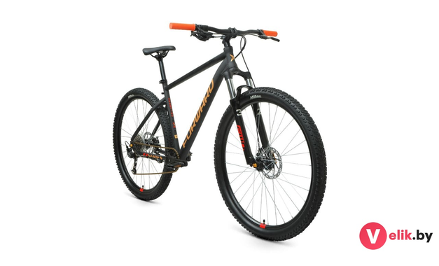 Forward SPORTING 29 XX D 2022 рама 17, черный матовый/золотой