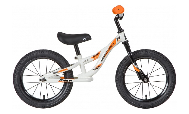 NOVATRACK BREEZE Беговел 2020, рама 6", белый