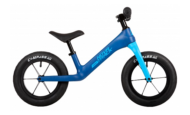 NOVATRACK INDIGO Беговел 2022, рама 6", синий