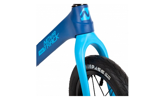 NOVATRACK INDIGO Беговел 2022, рама 6", синий