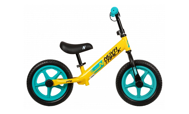 NOVATRACK JUMP Беговел 2020, рама 6", зеленый