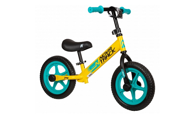 NOVATRACK JUMP Беговел 2020, рама 6", зеленый