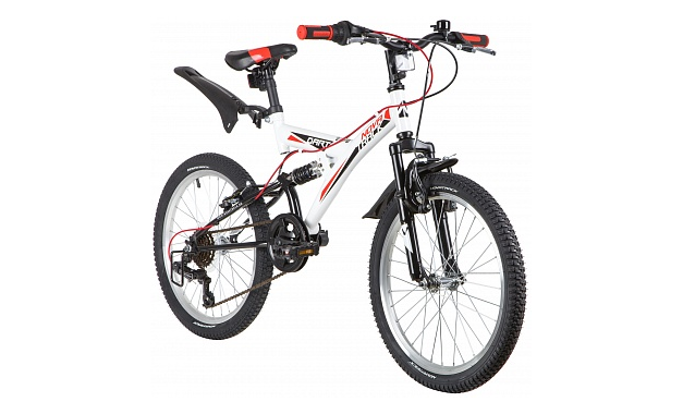 NOVATRACK DART 6.V Двухподвес 2020, рама 13", белый