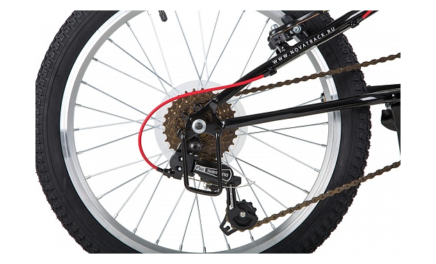 NOVATRACK DART 6.V Двухподвес 2020, рама 13", белый