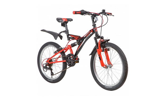 NOVATRACK DART 6.V Двухподвес 2020, рама 13", черный