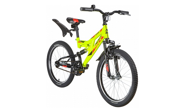 NOVATRACK SHARK Двухподвес 2020, рама 12", зеленый