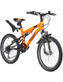NOVATRACK TITANIUM 6.V Двухподвес 2020, рама 15", оранжевый