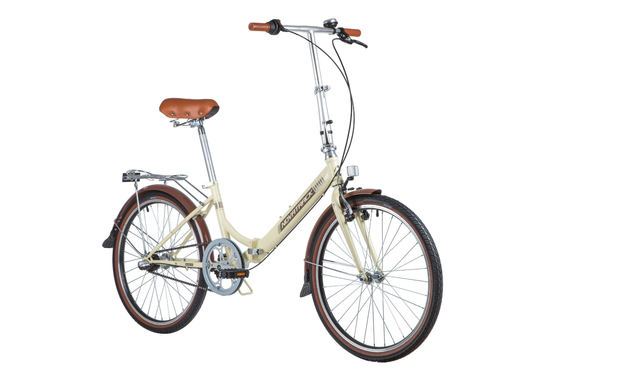 NOVATRACK AURORA 3.3 Складной 2020, рама 14.5", бежевый