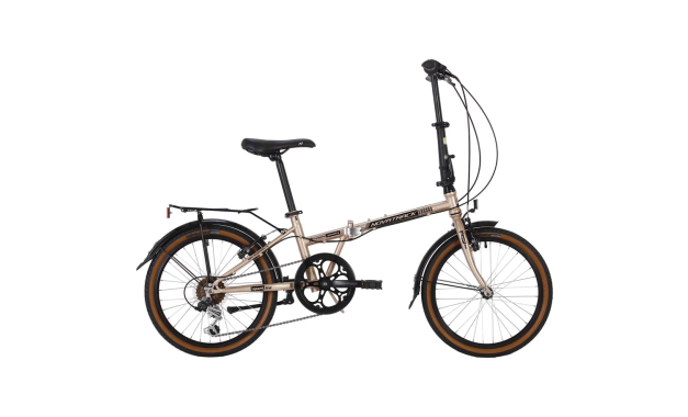 NOVATRACK AURORA 3.6 Складной 2020, рама 12", золотистый