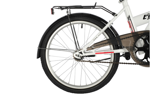 NOVATRACK TG-20 classic 1.1 Складной 2021, рама 14", белый