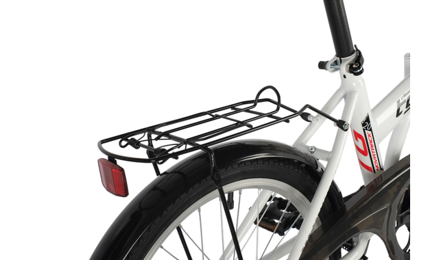 NOVATRACK TG-20 classic 1.1 Складной 2021, рама 14", белый