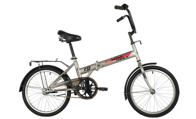 NOVATRACK TG-20 classic 1.1 Складной 2021, рама 14", серый