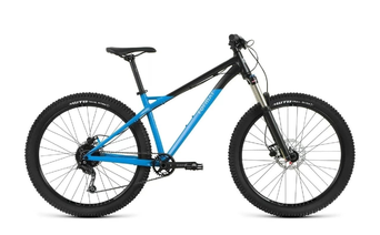 Велосипед FORMAT 1313 PLUS 27,5 синий матовый-черный матовый, размер M