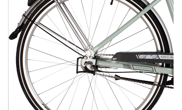 STINGER BARCELONA STD 700С 2022 зеленый рама 15"