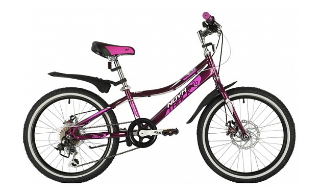 NOVATRACK ALICE 6.D 2021, рама 12", пурпурный