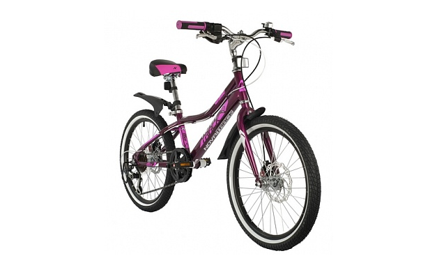 NOVATRACK ALICE 6.D 2021, рама 12", пурпурный