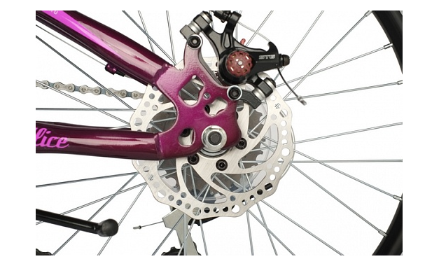 NOVATRACK ALICE 6.D 2021, рама 12", пурпурный