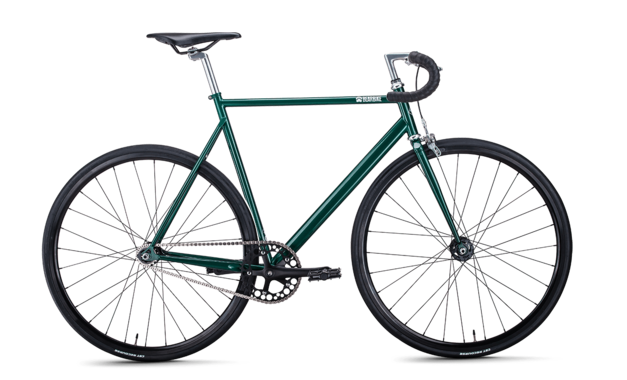 Велосипед BearBike Milan (700C 1 ск.) 2022 зеленый рама 580 мм