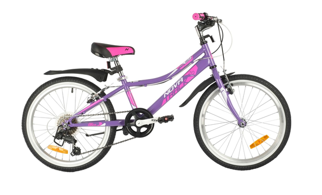 NOVATRACK ALICE 6.V 2021, рама 12", фиолетовый