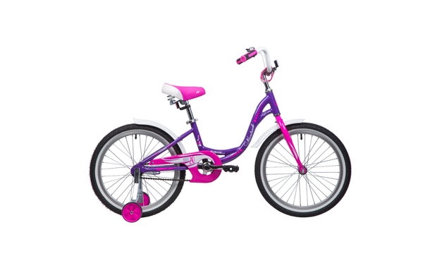 NOVATRACK ANGEL 2019, рама 12", фиолетовый