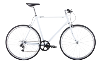 Велосипед BearBike HONK KONG (700C 7 ск.) 2022 белый рама 500 мм