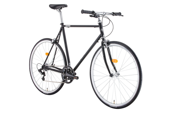 Велосипед BearBike TAIPEI (700C 7 ск.) 2022 черный матовый рама 500 мм