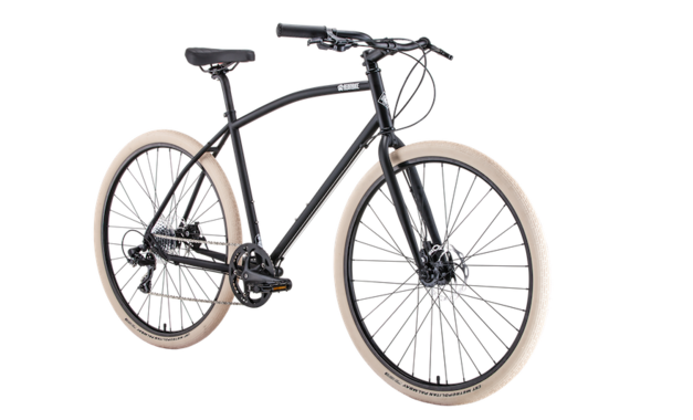 Велосипед BearBike PERM (28 8 ск.) 2022 черный матовый рама 450 мм