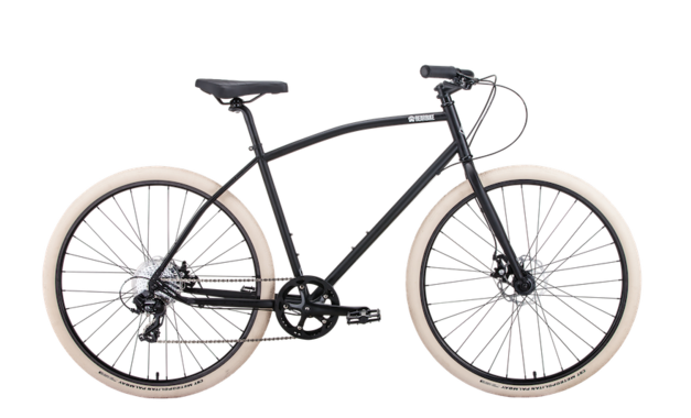 Велосипед BearBike PERM (28 8 ск.) 2022 черный матовый рама 450 мм