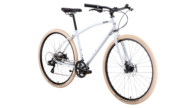 Велосипед BearBike PERM (28 8 ск.) 2022 белый рама 500 мм